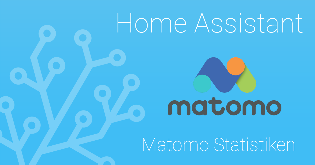 Matomo Besucherstatistik in Homeassistant einbinden