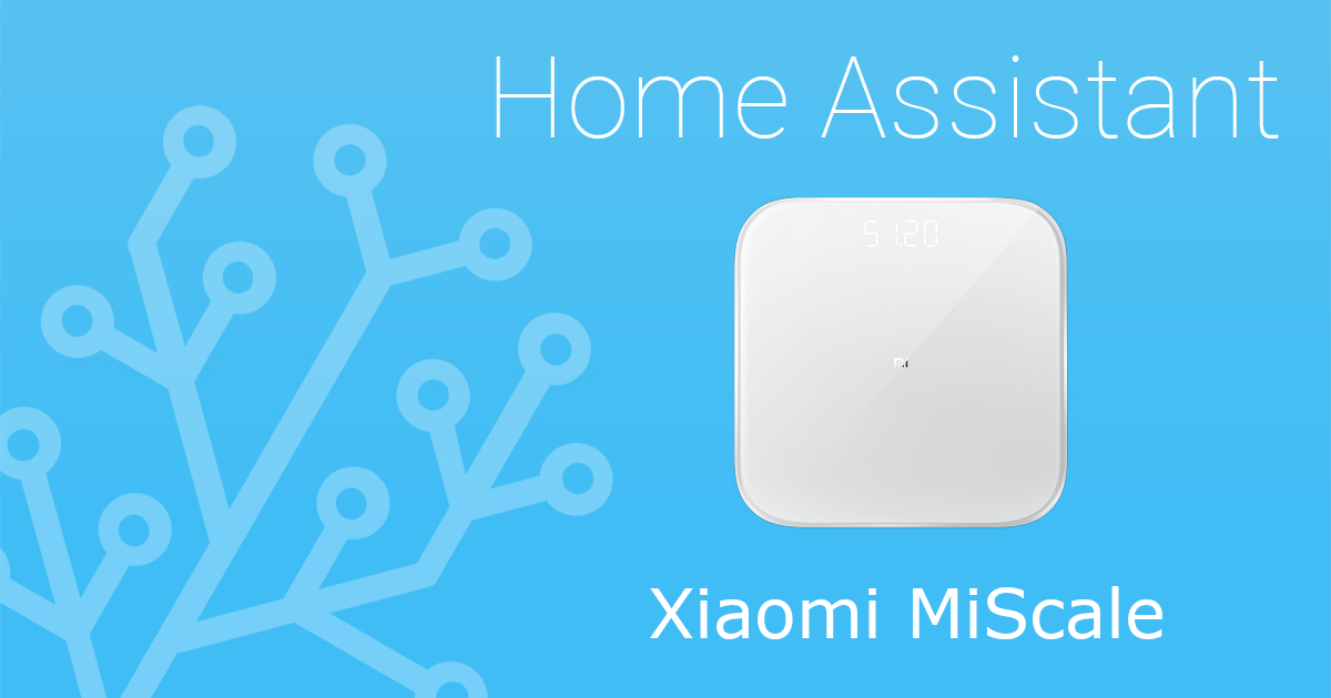 Xiaomi MiScale Waage in Homeassistant integrieren